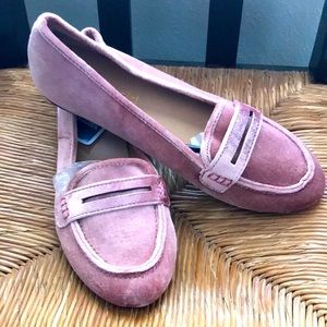 Blush Velvet Madden Girl “Penniee” style loafer size 7